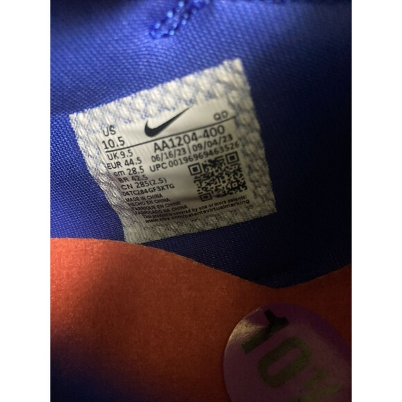 Nike Pole Vault PV Elite Track Field Spikes Blue Men's Size 10.5 AA1204-400 - Picture 6 of 8